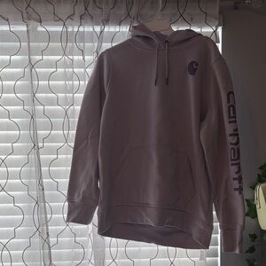 Carhartt Women's Purple Hoodie with Logo